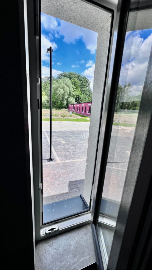 parking przy hostelu Ruda Śląska